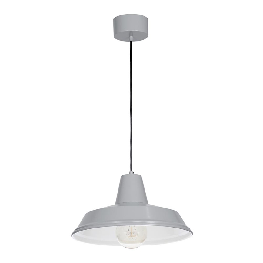Lampadario CLASS 1xE27/60W/230V grigio