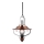Lampadario classico NOSTALGIA 1xE27/60W/230V noce d'India