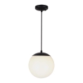 Lampadario da esterno a cavo 1xE27/60W/230V Ø 20 cm IP44 nero