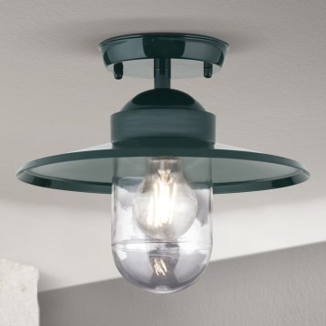 Lampadario da esterno EDWARD 1xE27/60W/230V IP44 verde
