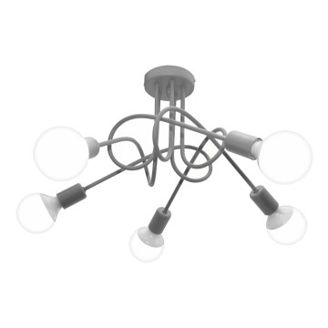 Lampadario da parete per bambini OXFORD 5xE27/15W/230V