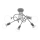 Lampadario da parete per bambini OXFORD 5xE27/15W/230V