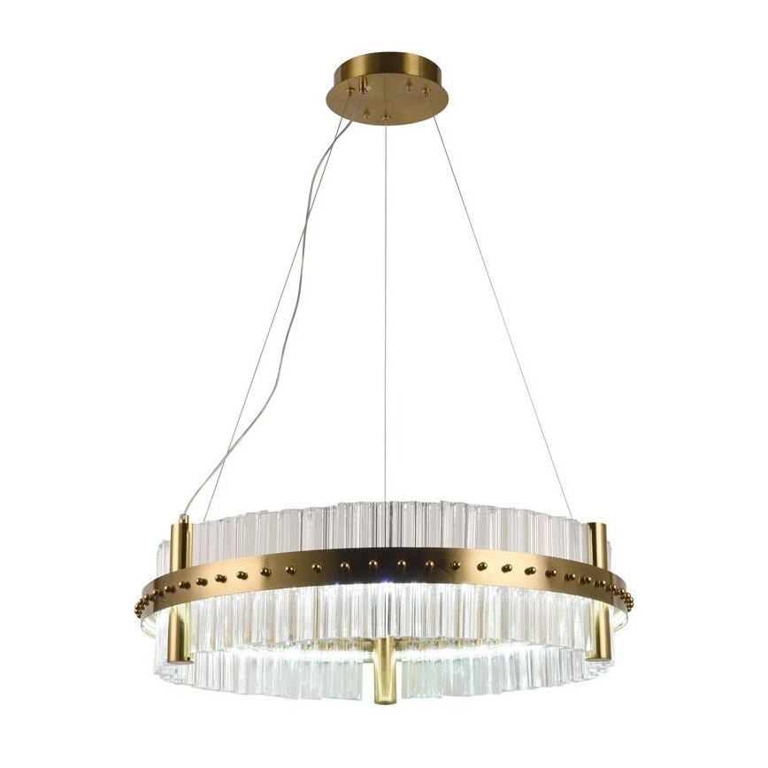 Lampadario di cristallo a LED dimmerabile su una stringa LED/40W/230V + telecomando