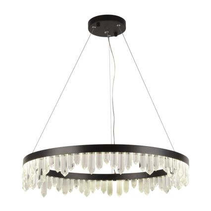 Lampadario di cristallo a LED dimmerabile su una stringa LED/40W/230V + telecomando
