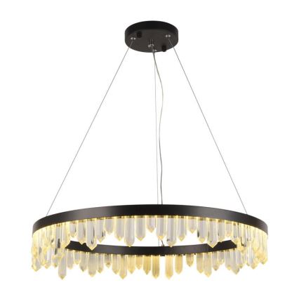 Lampadario di cristallo a LED dimmerabile su una stringa LED/40W/230V + telecomando