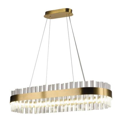 Lampadario di cristallo a LED dimmerabile su una stringa LED/45W/230V + telecomando