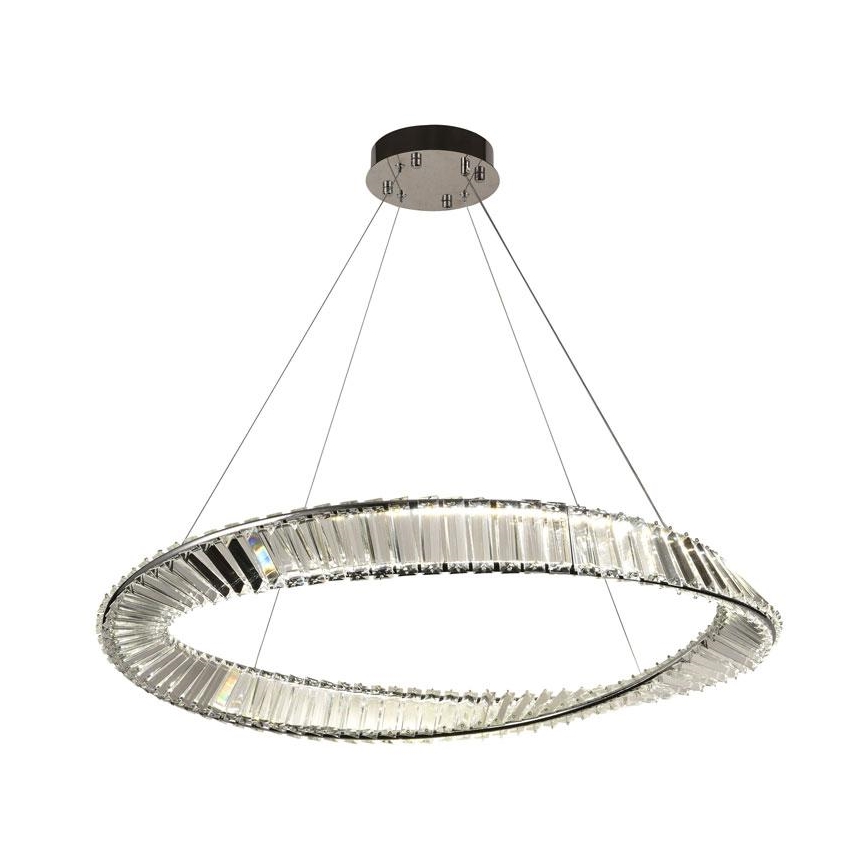 Lampadario di cristallo a LED dimmerabile su una stringa LED/50W/230V + telecomando