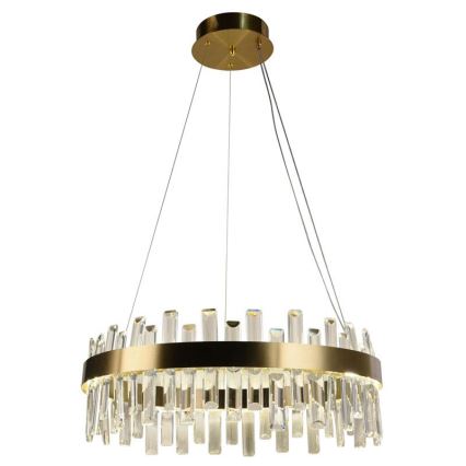 Lampadario di cristallo a LED dimmerabile su una stringa LED/80W/230V + telecomando