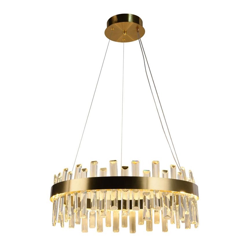 Lampadario di cristallo a LED dimmerabile su una stringa LED/80W/230V + telecomando