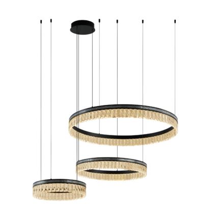 Lampadario di cristallo LED dimmerabile su cavo THALIA LED/120W/230V 3000-6000K + telecomando