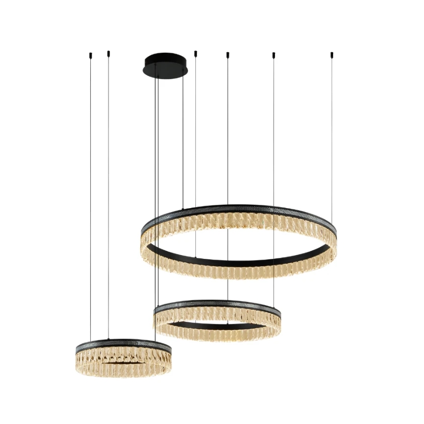 Lampadario di cristallo LED dimmerabile su cavo THALIA LED/120W/230V 3000-6000K + telecomando