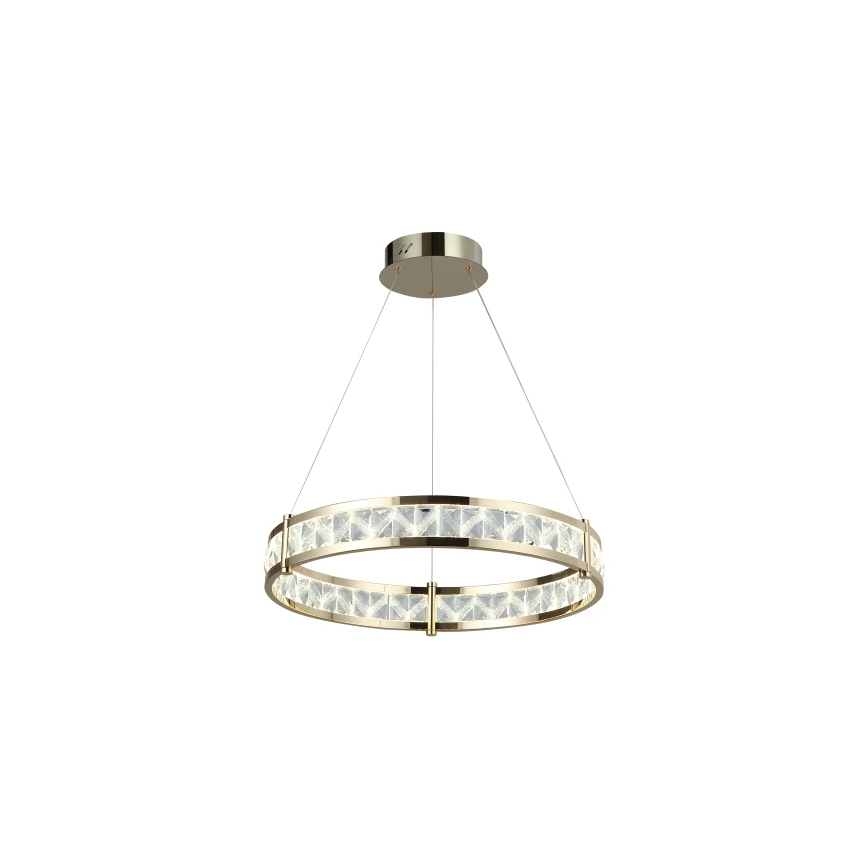 Lampadario in cristallo LED dimmerabile sospeso su cavo ENRIQUE LED/55W//230V 3000-6000K Ø 80 cm + telecomando