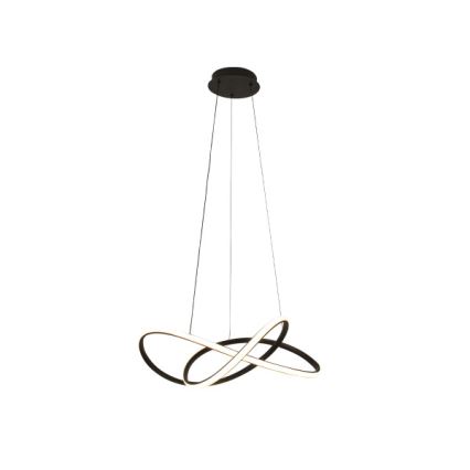 Lampadario dimmerabile a sospensione con cavo LED/85W/230V 3000-6500K diam. 60 cm + telecomando