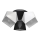 Lampadario fisso ADAMANT 3xE27/15W/230V