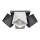 Lampadario fisso ADAMANT 4xE27/15W/230V