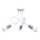 Lampadario fisso OXFORD 3xE27/15W/230V