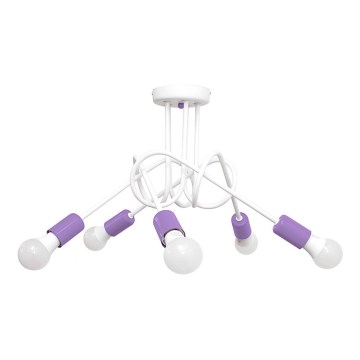 Lampadario fisso OXFORD 5xE27/15W/230V