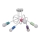 Lampadario fisso per bambini OXFORD 5xE27/15W/230V