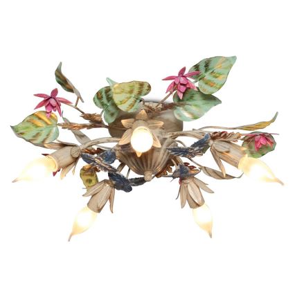 Lampadario fisso ROMA 5xE14/60W/230V