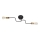 Lampadario fisso TUBE 2xE27/15W/230V