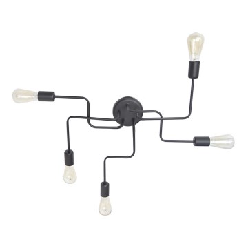 Lampadario fisso TUBE 5xE27/15W/230V