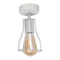 Lampadario fisso  TUBE II 1xE27/15W/230V bianco