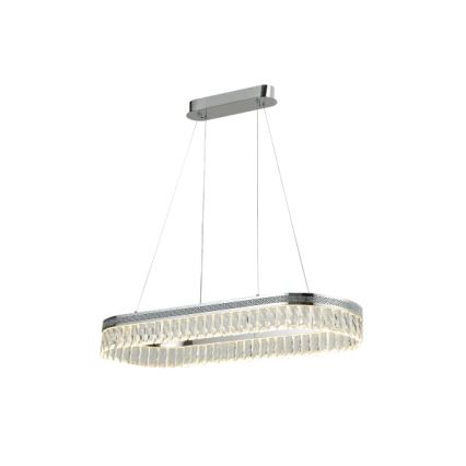 Lampadario in cristallo LED dimmerabile a cavo THALIA LED/50W/230V 3000-6000K + telecomando