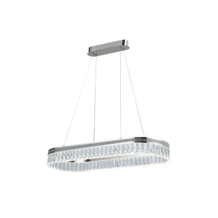 Lampadario in cristallo LED dimmerabile a cavo THALIA LED/50W/230V 3000-6000K + telecomando