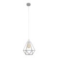 Lampadario KARO 1xE27/15W/230V grigio
