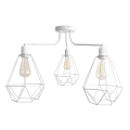 Lampadario KARO 3xE27/15W/230V bianco