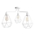 Lampadario KARO 3xE27/15W/230V bianco