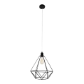 Lampadario KARO LARGE 1xE27/15W/230V nero