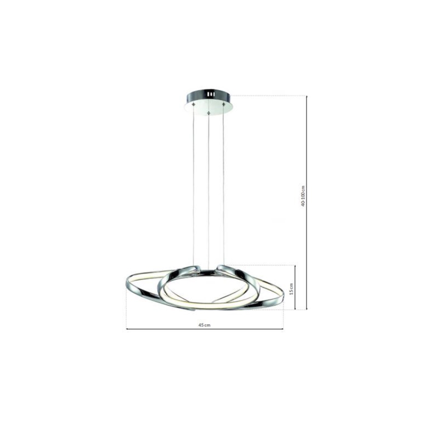 Lampadario LED a cavo COPERNICUS LED/46W/230V
