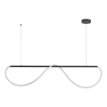 Lampadario LED a cavo MELECA LED/36W/230V 3000/4000/6000K 160 cm nero