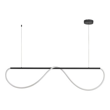 Lampadario LED a cavo MELECA LED/36W/230V 3000/4000/6000K 160 cm nero