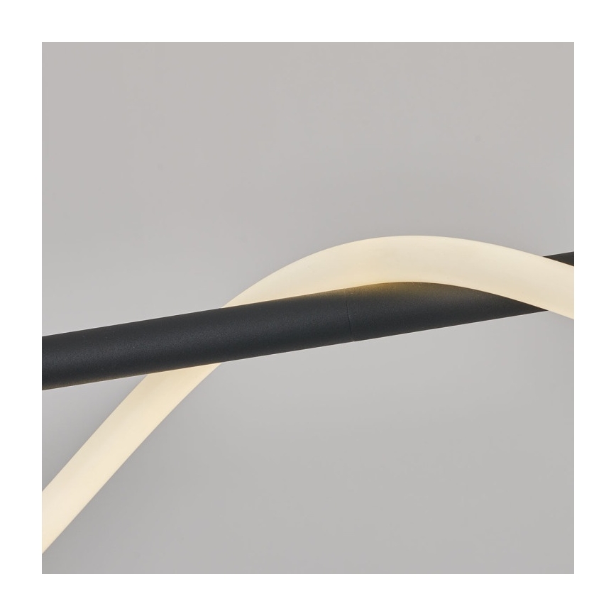 Lampadario LED a cavo MELECA LED/36W/230V 3000/4000/6000K 160 cm nero