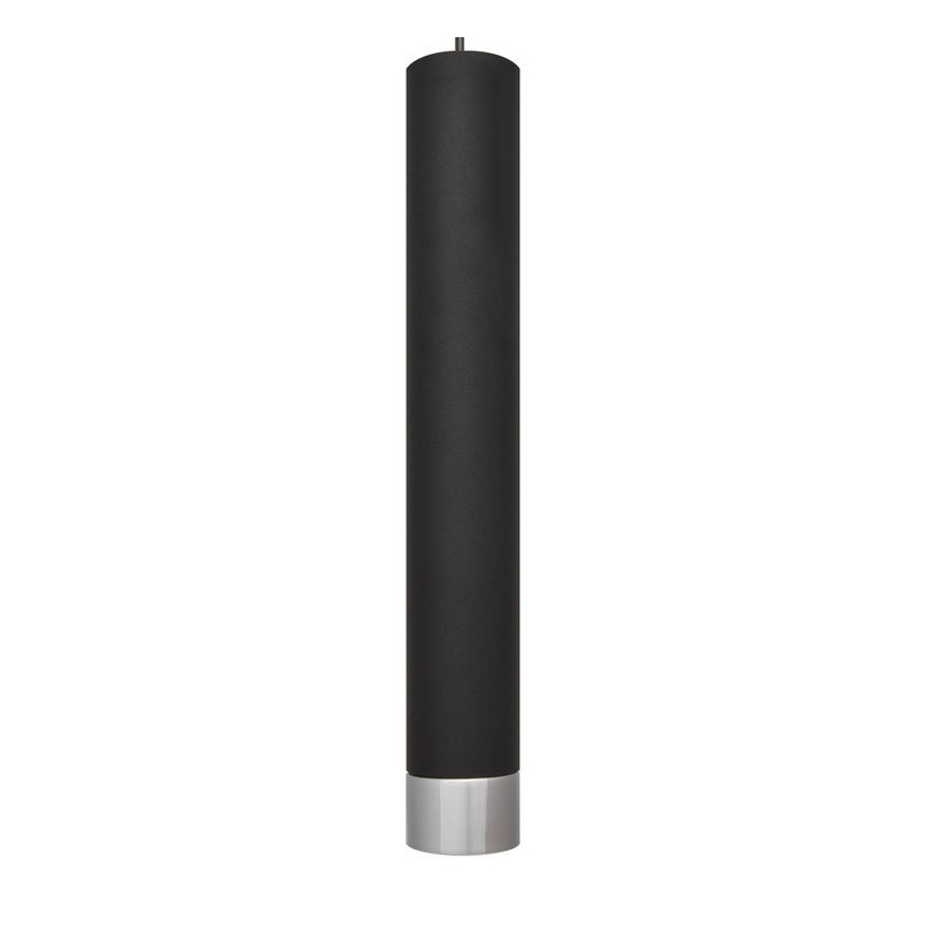Lampadario LED a cavo TUBA 3xGU10/4,8W/230V nero/cromo lucido