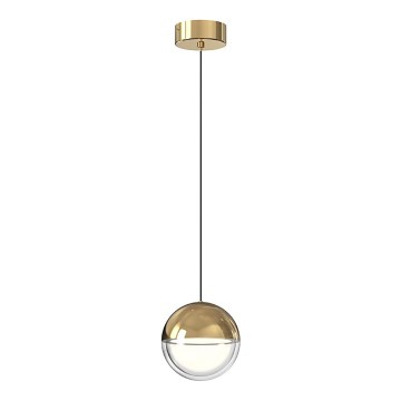 Lampadario LED a cavo ZIREA LED/7W/230V, dorato