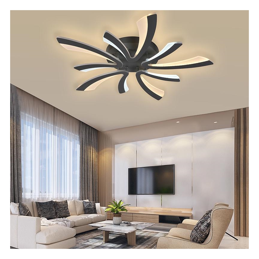 Lampadario LED a plafone dimmerabile LED/55W/230V 3000-6500K + telecomando