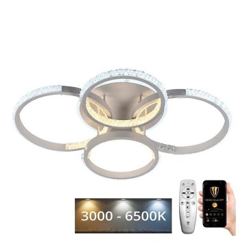 Lampadario LED a plafone dimmerabile LED/80W/230V 3000-6500K + telecomando