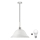Lampadario LED a sospensione con filo 1xE27/60W/230V bianco