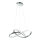 Lampadario LED a sospensione con filo CAPPIO LED/36W/230V cromo lucido