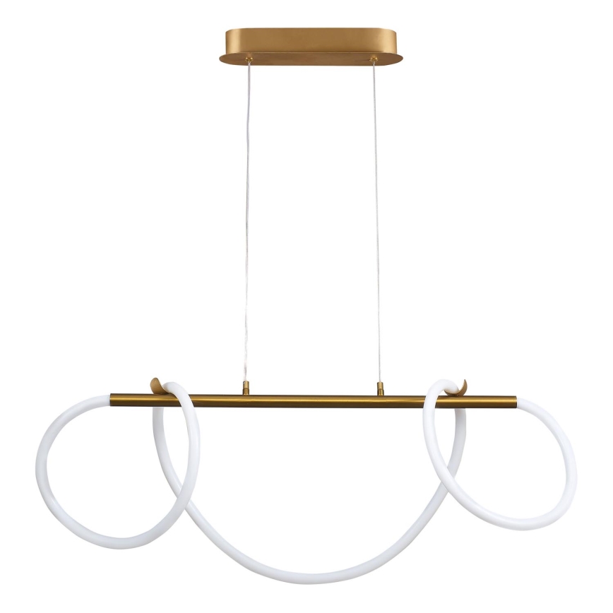 Lampadario LED a sospensione con filo EMMA LED/38W/230V oro