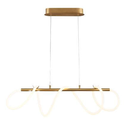 Lampadario LED a sospensione con filo EMMA LED/38W/230V oro