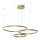 Lampadario LED a sospensione con filo GALAXIA LED/85W/230V oro