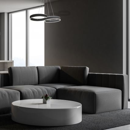 Lampadario LED a sospensione con filo INFINITY LED/50W/230V