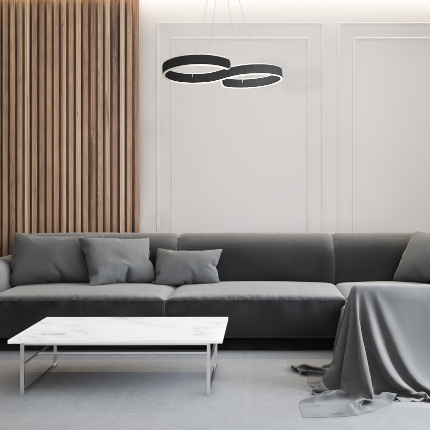 Lampadario LED a sospensione con filo INFINITY LED/50W/230V