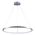 Lampadario LED a sospensione con filo LEA LED/20W/230V 4000K diametro 50 cm cromo opaco