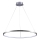 Lampadario LED a sospensione con filo LEA LED/20W/230V 4000K diametro 50 cm cromo opaco