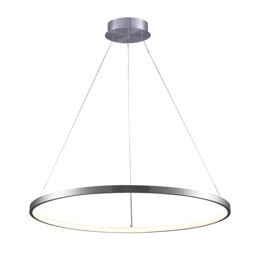 Lampadario LED a sospensione con filo LEA LED/20W/230V 4000K diametro 50 cm cromo opaco